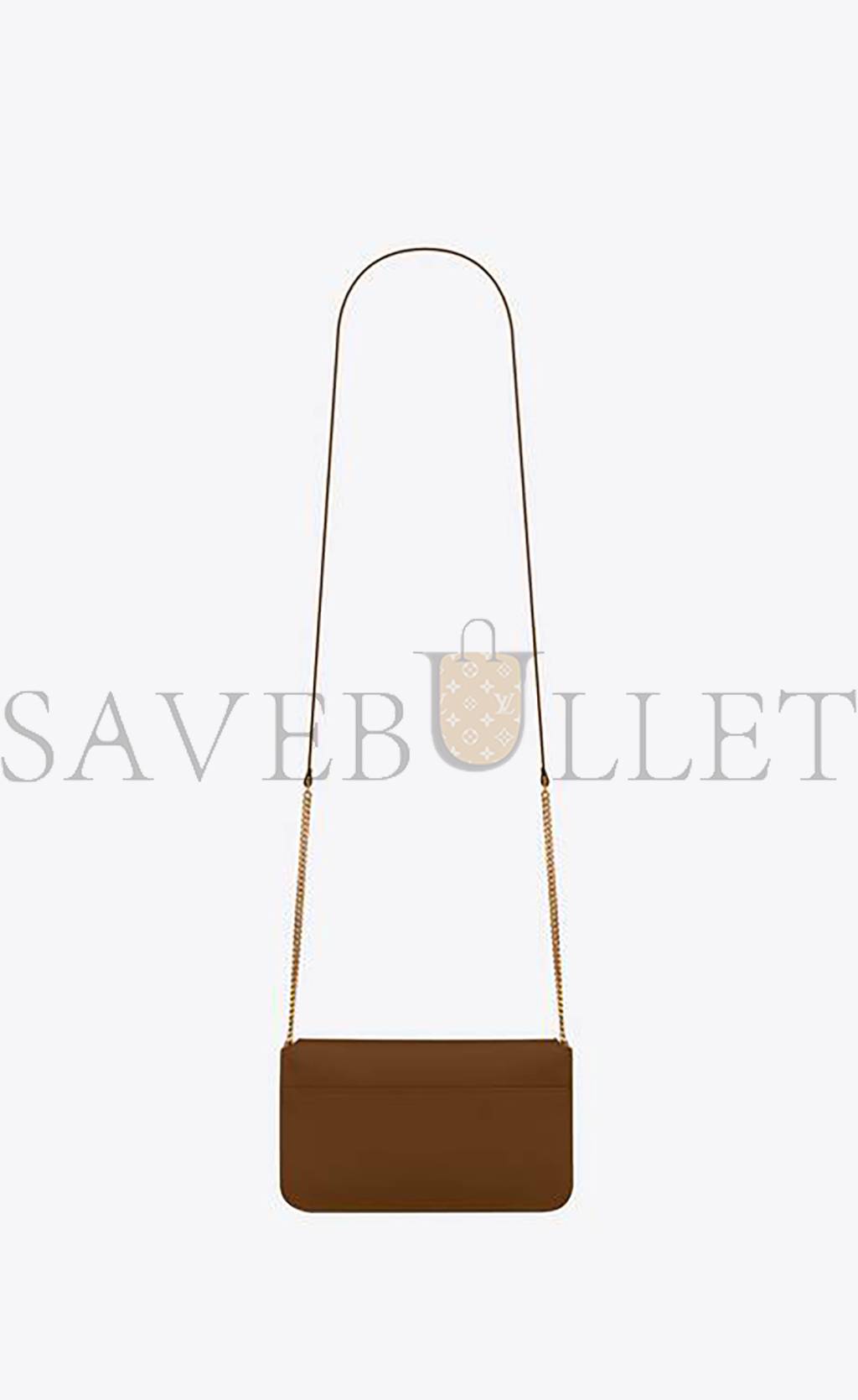 Y*L cassandre phone holder with strap in smooth leather 6350950u40j3234 (18*11*2.5cm)