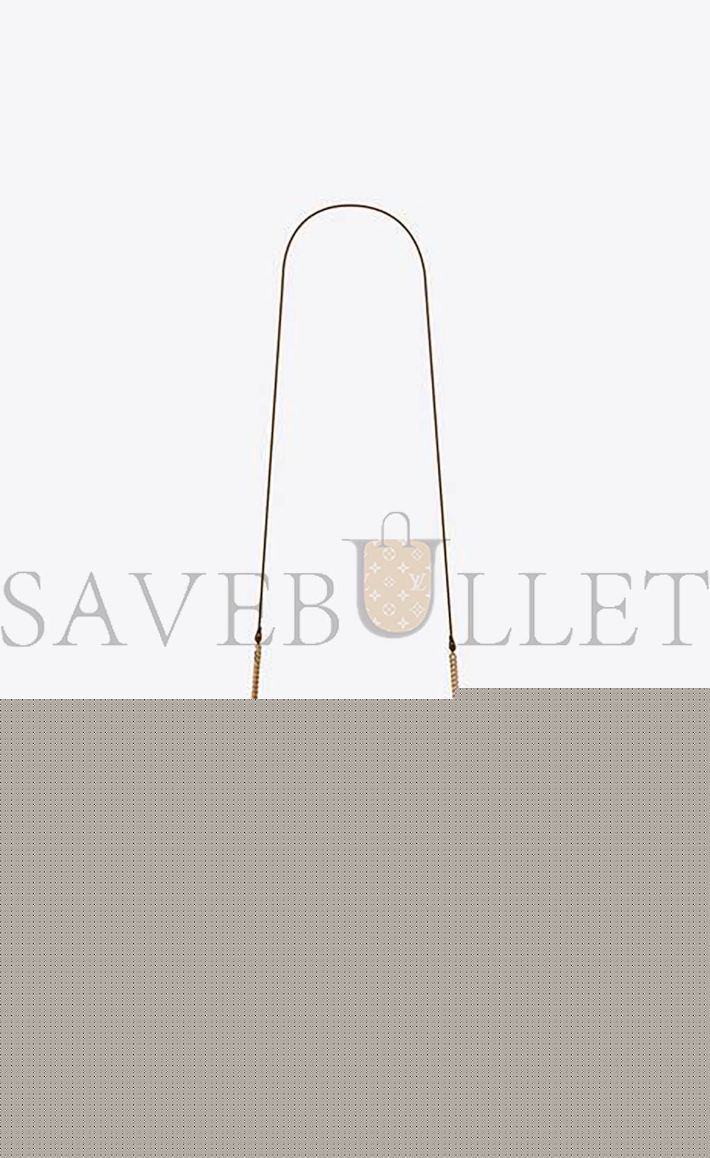 Y*L cassandre phone holder with strap in smooth leather 6350950u40j3234 (18*11*2.5cm)