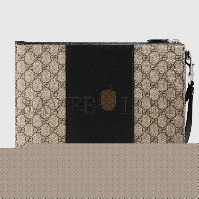 g*u*i gg S*p*e pouch  495017 （30.5*21*1.5cm）