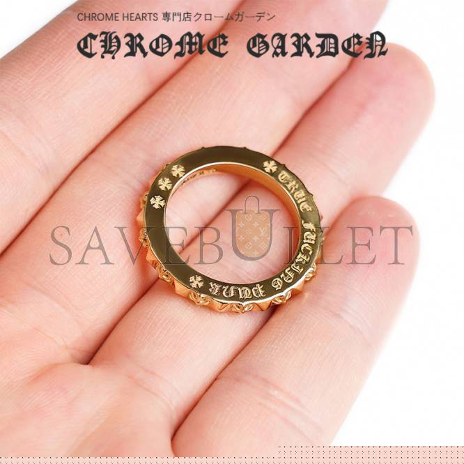 Ch**me He**ts 22k gold true fucking punk ring