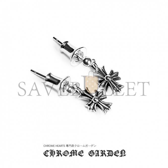 Ch**me He**ts cross babyfat drop earrings