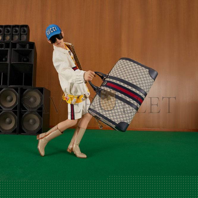 G*u*i ophidia large duffle bag 696039 9c2sf 4076(52*30*29cm)