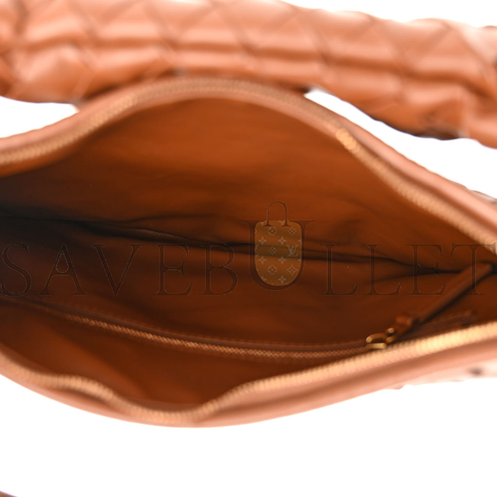 bo*te*ga Ve*ne*ta nappa intrecciato medium gemelli cognac (34*28*3cm)