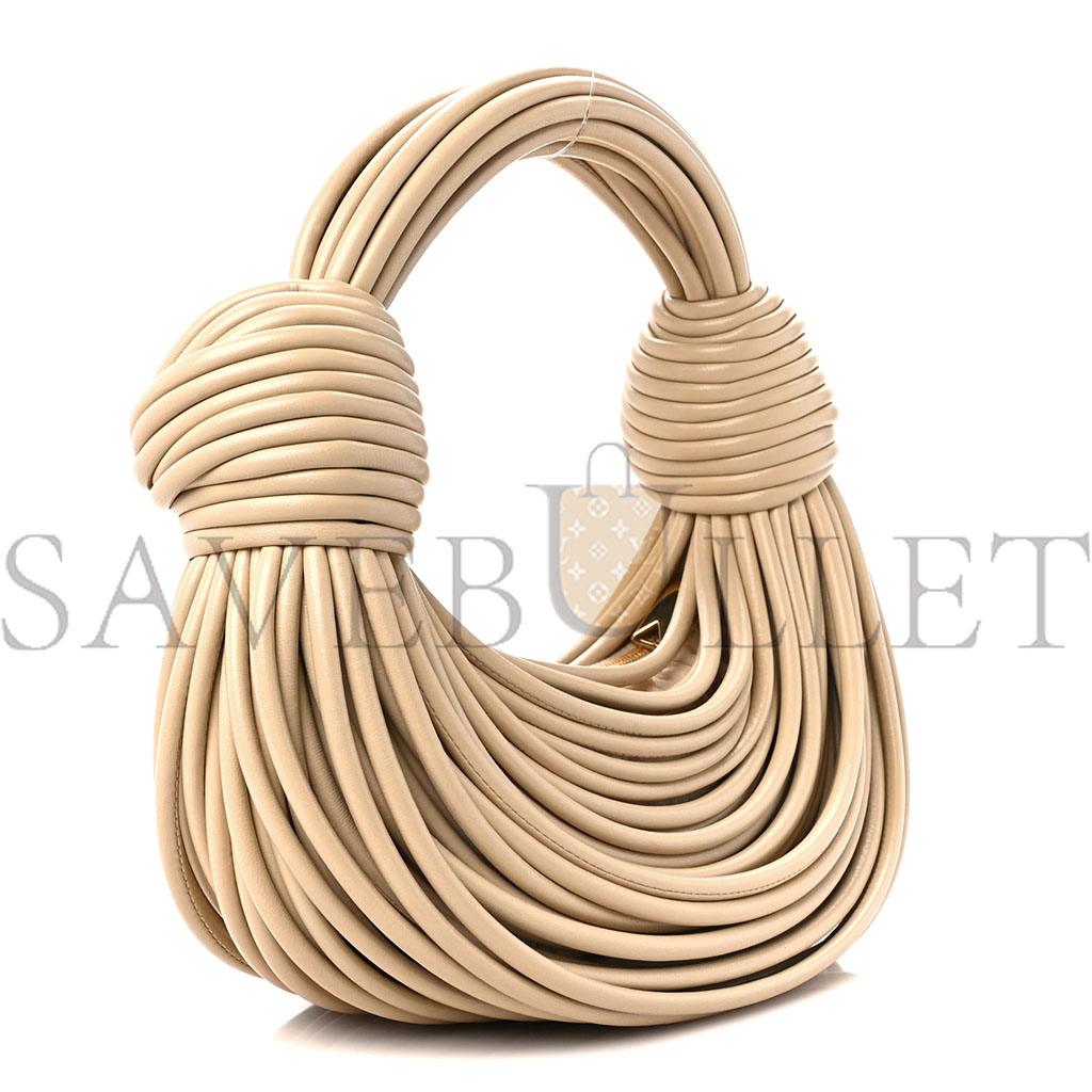 bo*te*ga Ve*ne*ta nappa mini tubular double knot porridge (26*10*9cm)