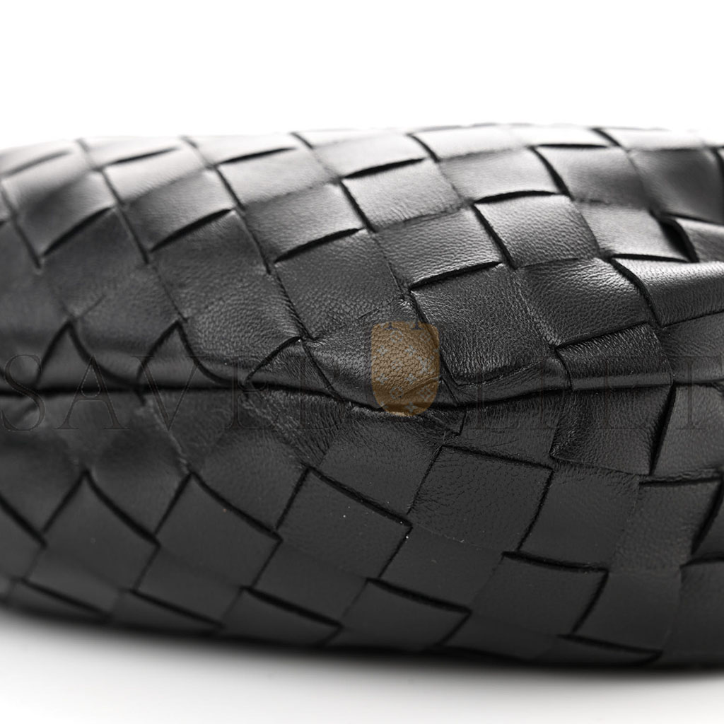 bo*te*ga Ve*ne*ta nappa intrecciato mini jodie black (21*14*3cm)