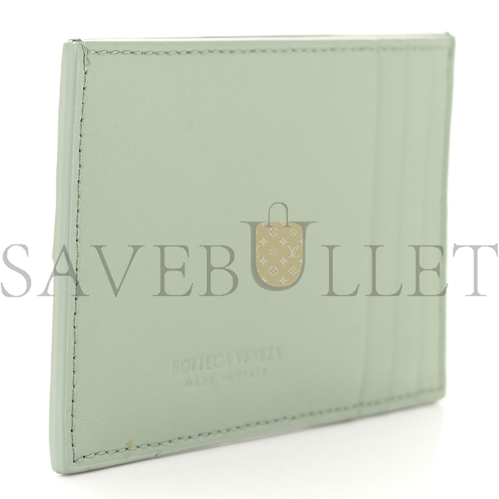 bo*te*ga Ve*ne*ta nappa intreccio cassette credit card holder new sauge (11*8cm)