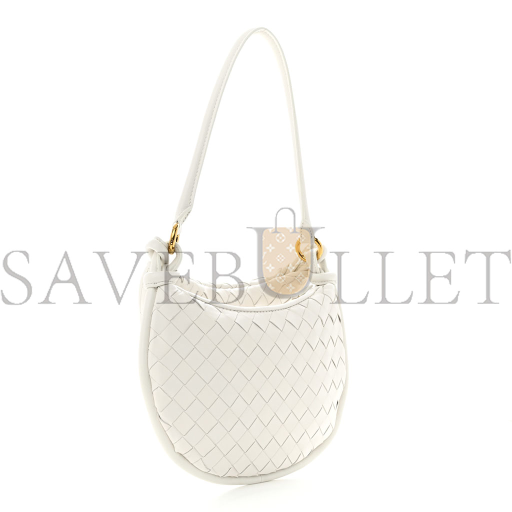 bo*te*ga Ve*ne*ta nappa intrecciato small gemelli white (27*22cm)