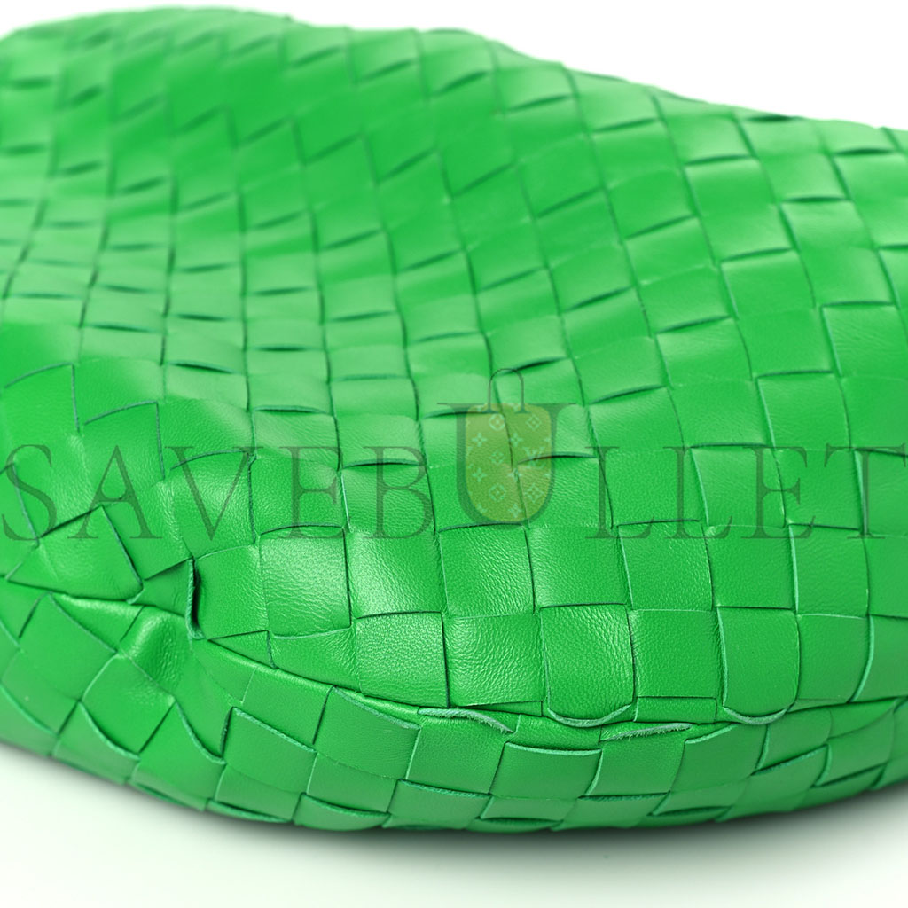 bo*te*ga Ve*ne*ta nappa intrecciato teen jodie hobo parakeet (38*27*8cm)