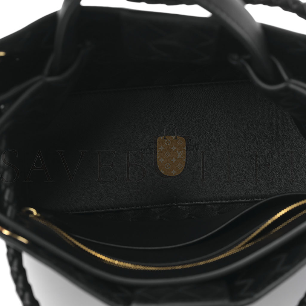 bo*te*ga Ve*ne*ta nappa intrecciato small andiamo shoulder bag black (25*20*10cm)