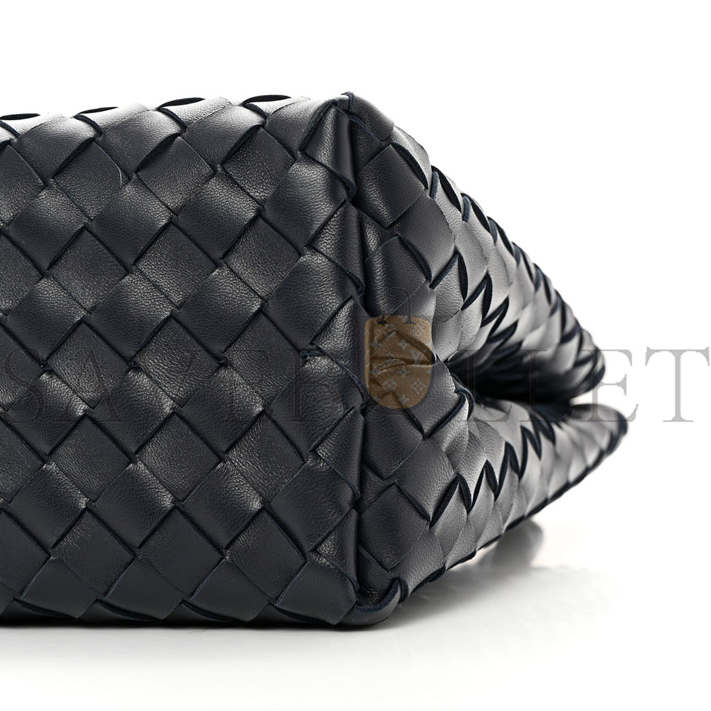 bo*te*ga Ve*ne*ta black intrecciato medium andiamo shoulder bag space (32*25*11cm)