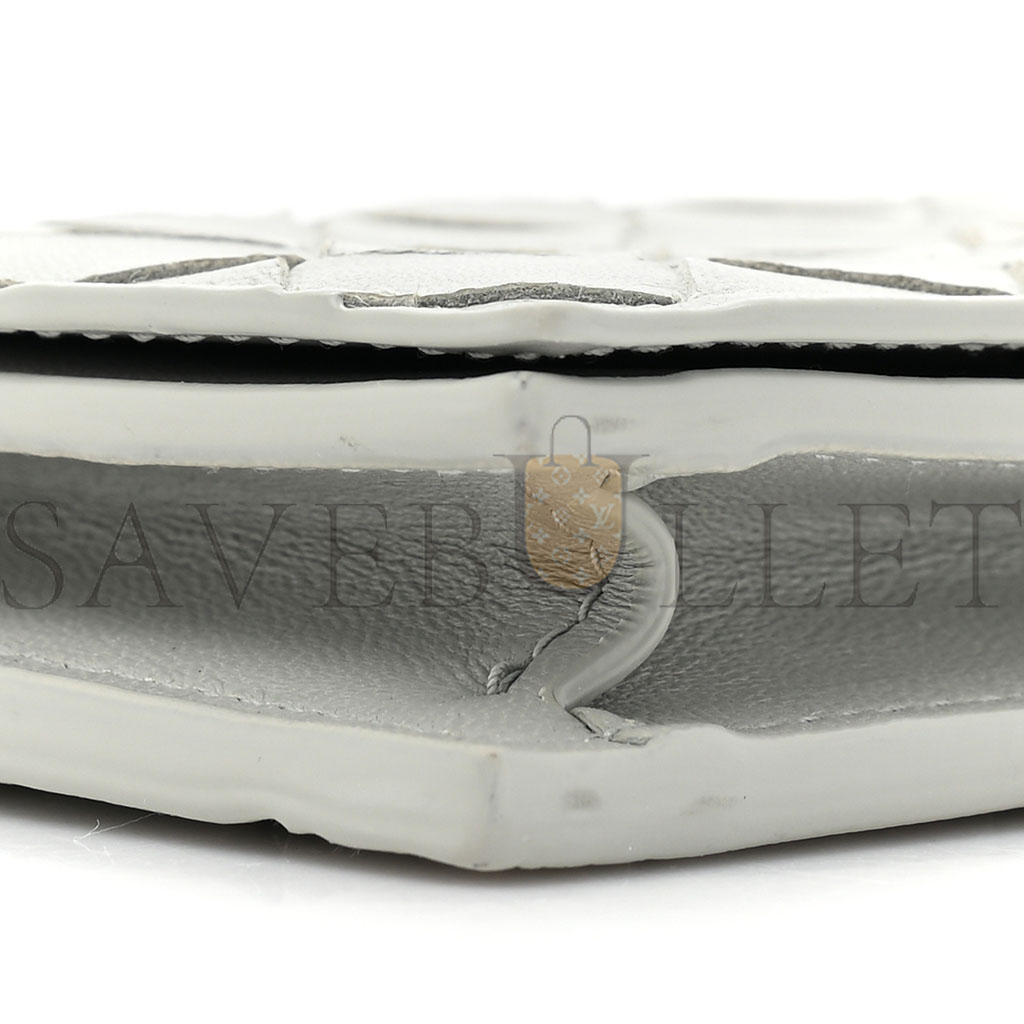 bo*te*ga Ve*ne*ta nappa intrecciato card case agate grey (11*9*2cm)