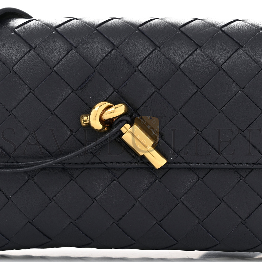 bo*te*ga Ve*ne*ta nappa intrecciato mini andiamo crossbody bag space (22*13*5cm)