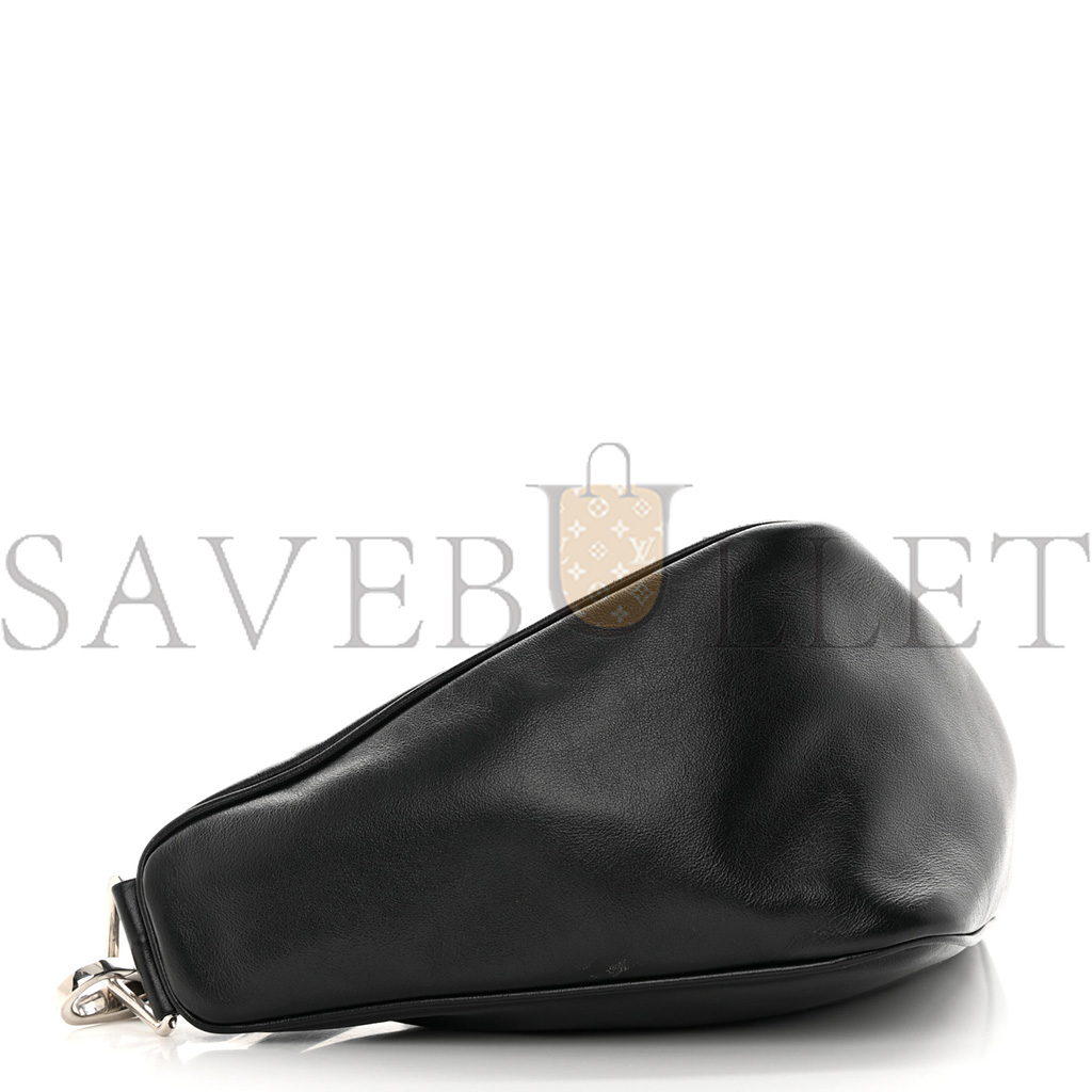 Pra*a grace lux triangle shoulder bag black (27*15*11cm)