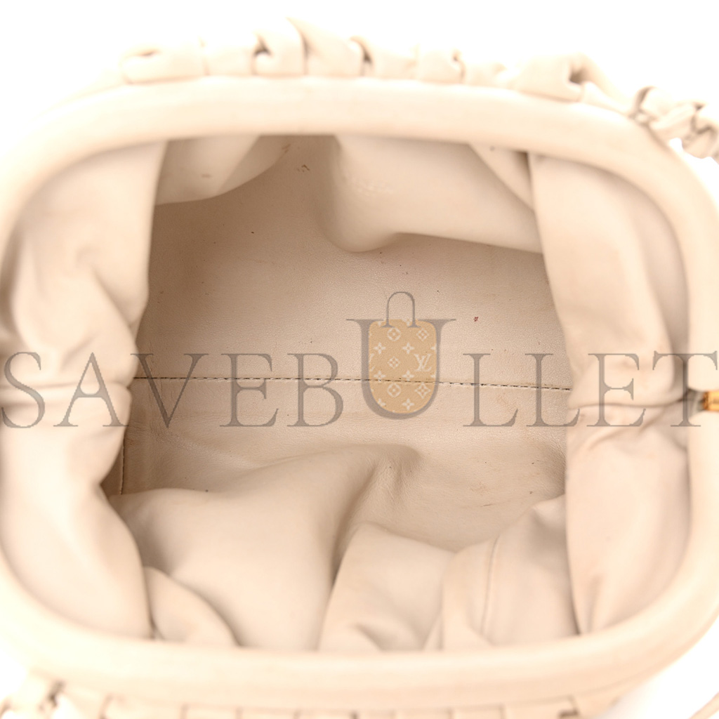 bo*te*ga Ve*ne*ta butter calfskin the mini pouch mist (22*11*9cm)