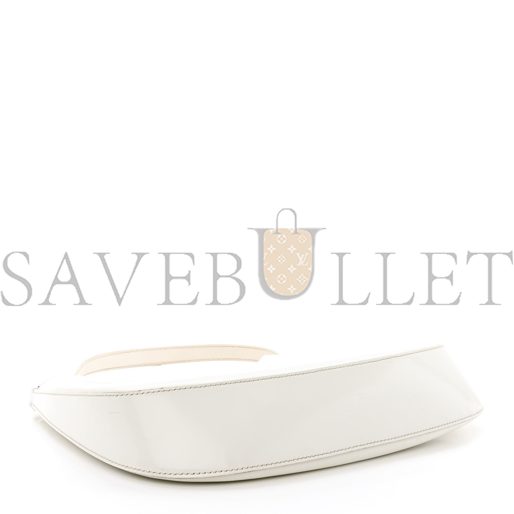 Pra*a spazzolato cleo shoulder bag white (27*18*5cm)