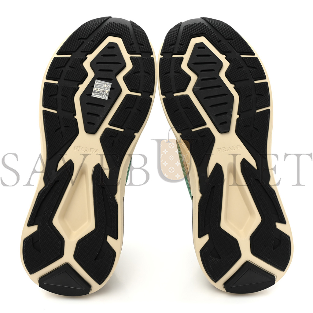 Pra*a spazzolato rois bike fabric mens sneakers 11 quarzo mango