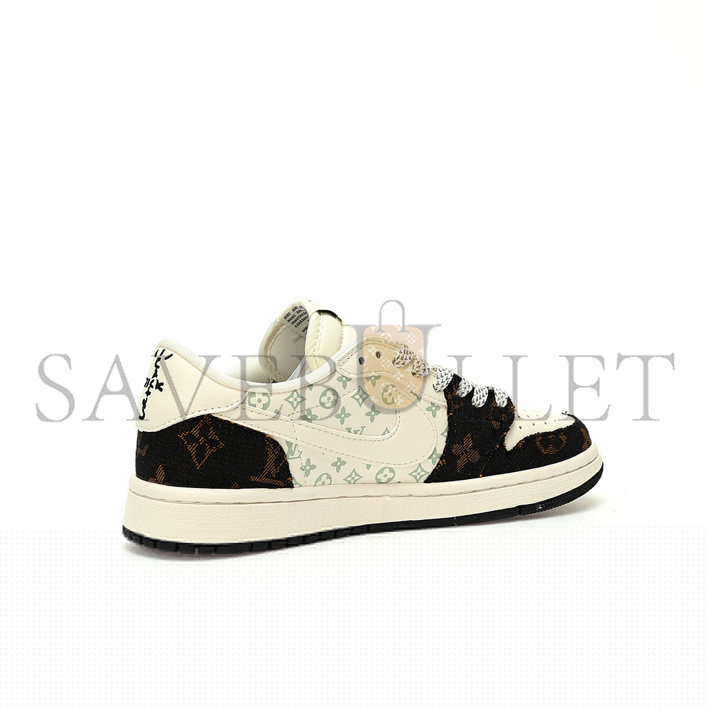 AIR JORDAN 1 LOW OG SP BEIGE BROWN LV MONOGRAM SJ2068-103