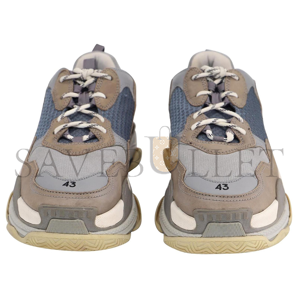 Ba*len*cia*ga triple s sneakers in grey polyurethane 536737w09o11259