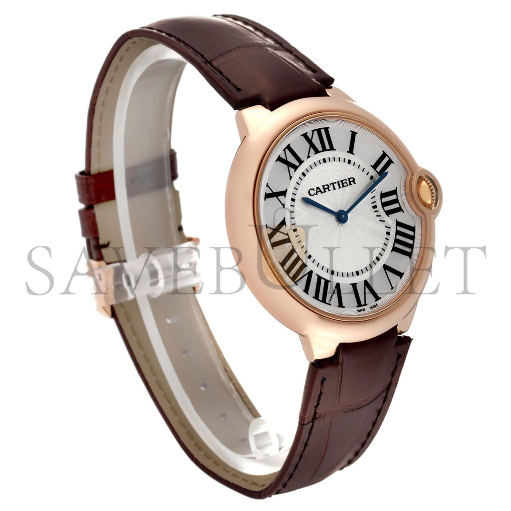 Ca*t*er ballon bleu rose gold watch w6920083