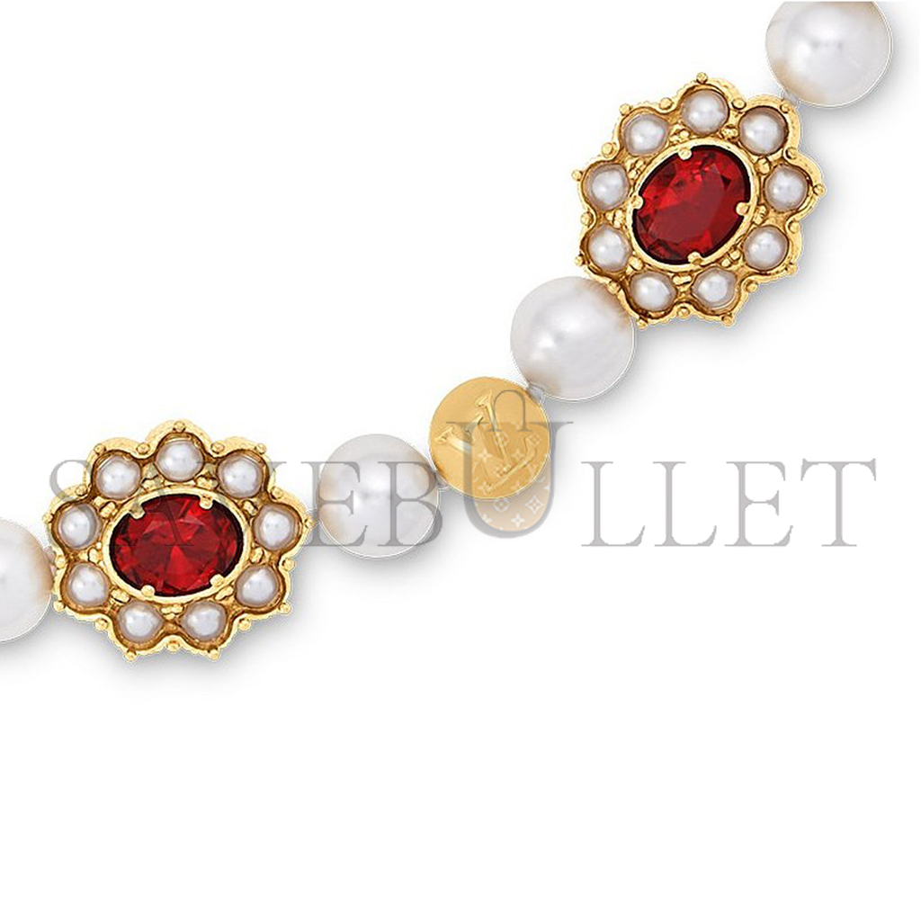 l**is V*t*n lv dynasty flower necklace m01763