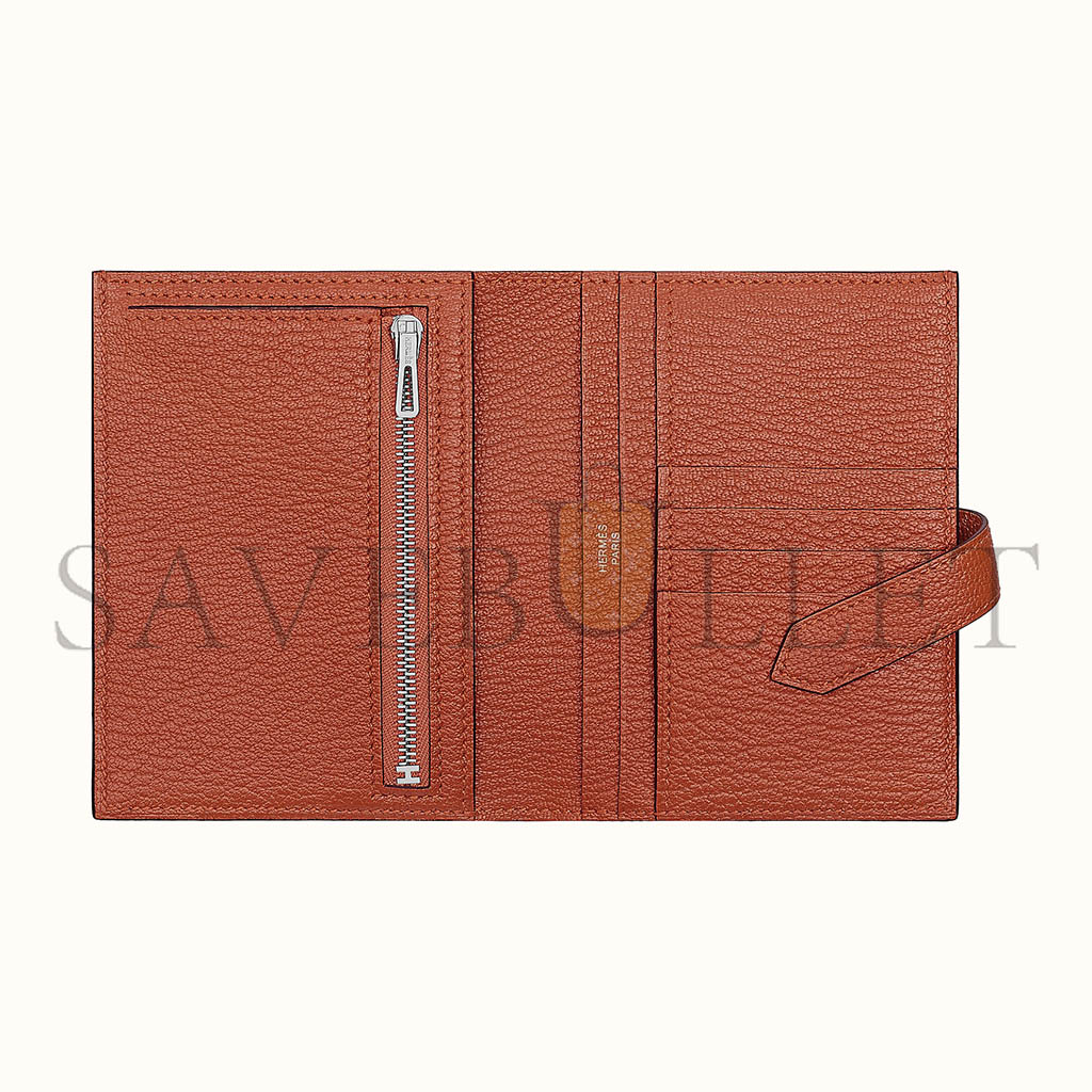 H**mes bearn compact wallet h039789ck36 (12*9.5*0.4cm)