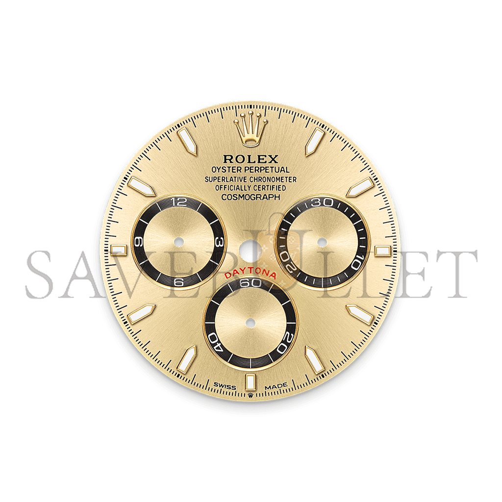 R*l*x cosmograph daytona oyster, 40 mm, yellow gold watch 126508
