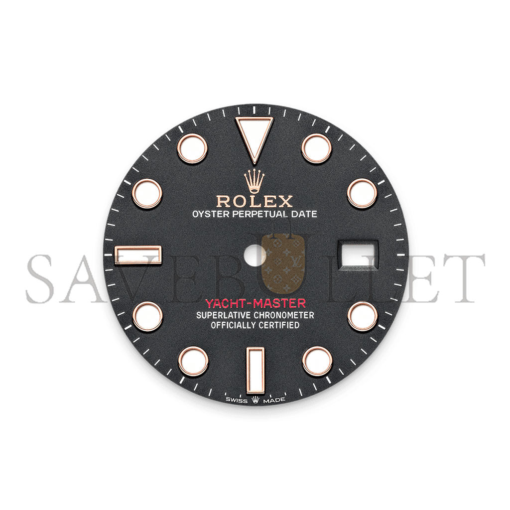 R*l*x yacht-master 40 oyster, 40 mm, everose gold watch 126655