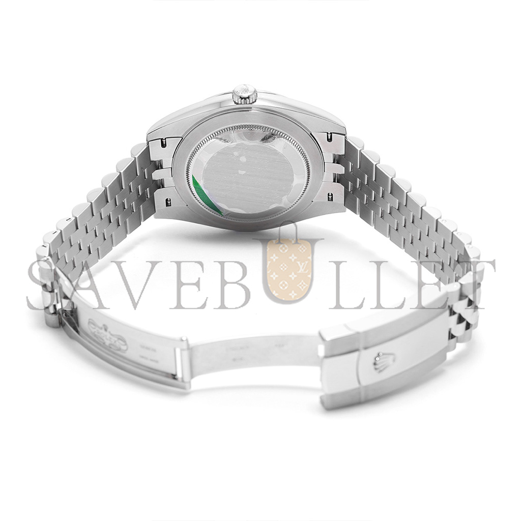 R*l*x datejust mint green 41mm watch 126334-0030