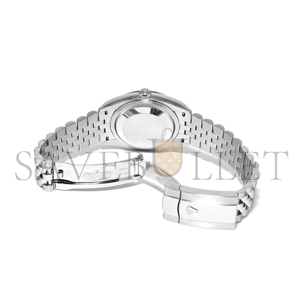 R*l*x datejust olive green palm theme 41mm watch 126234-0055