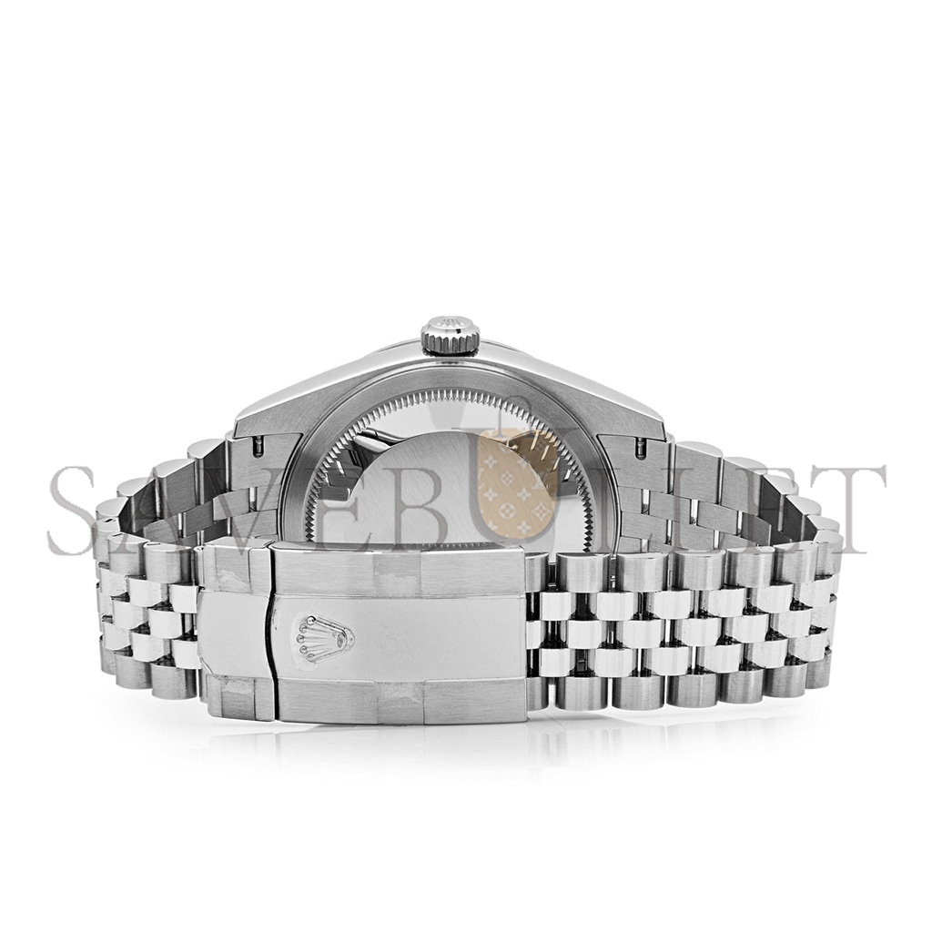 R*l*x sky-dweller stainless steel black dial jubilee watch 326934