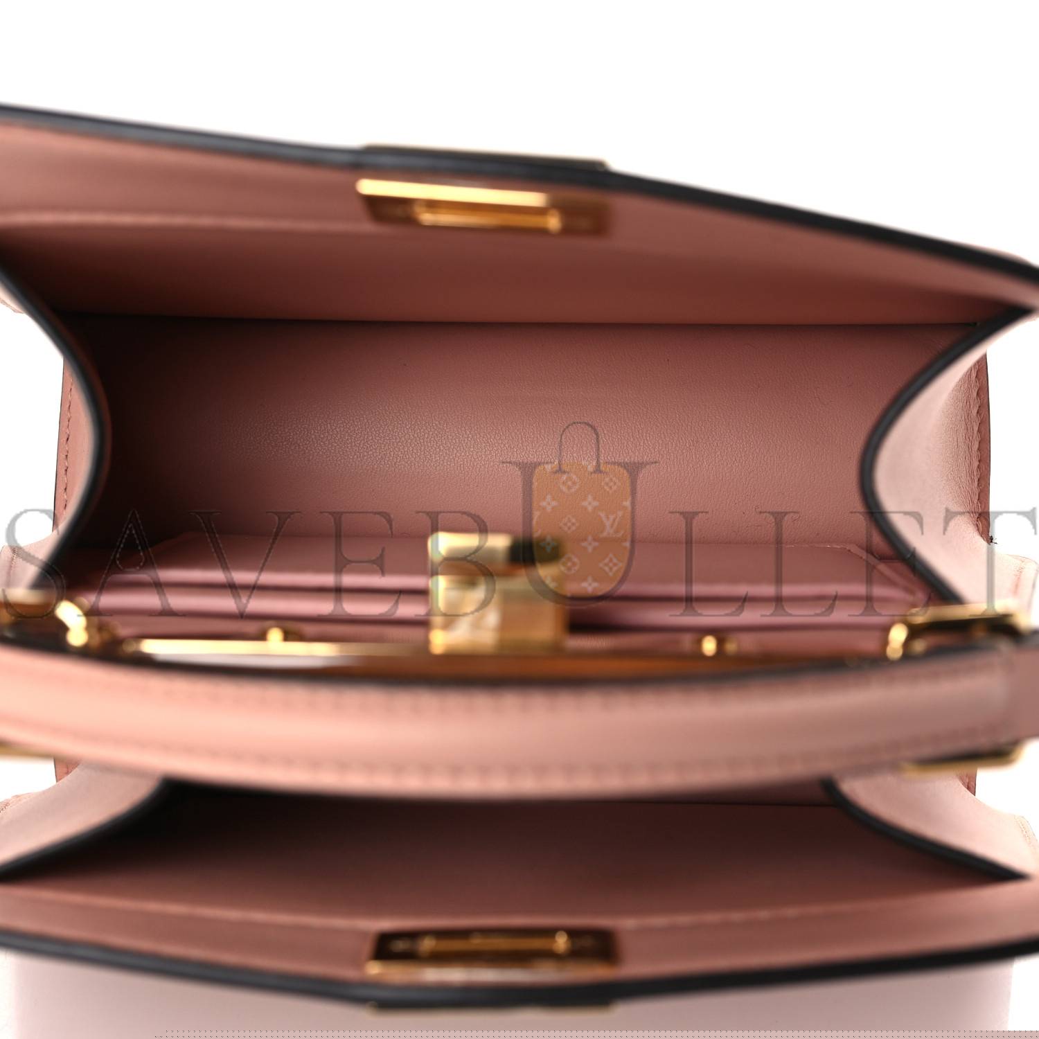 F**di shiny nappa petite peekaboo i see u satchel baby pink (20*15*11cm)