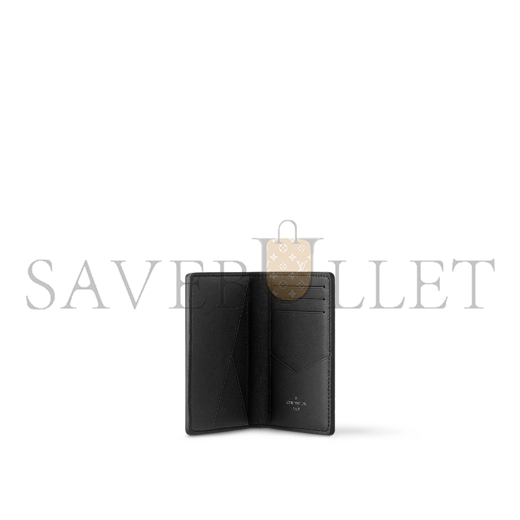 l**is V*t*n monogram shadow calfskin pocket organizer m62899 (11*7.5*1 cm)