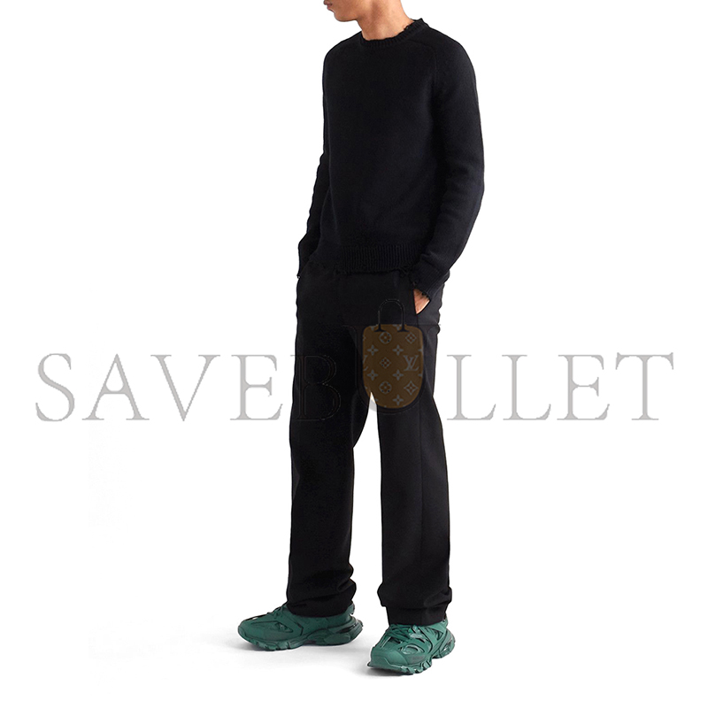 Ba*len*cia*ga track nylon, mesh and rubber sneakers green 542023w2la13004