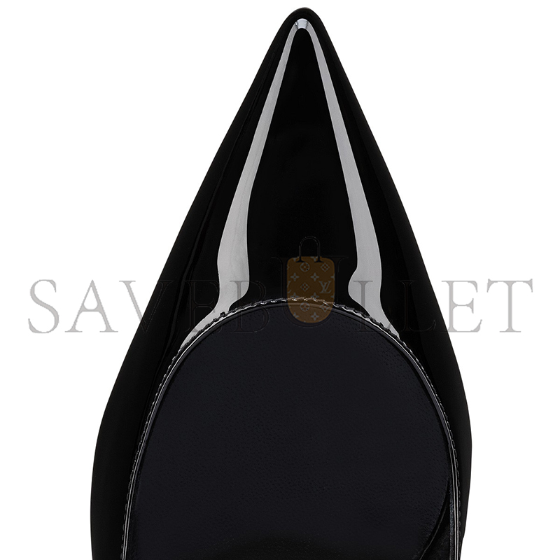 Ch**an louboutin hot chick sling 70 mm slingback pumps-patent leather-black-women 3230045b439