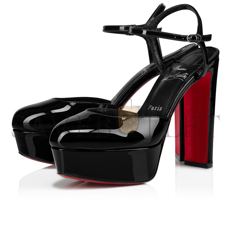 Ch**an louboutin loo pump 130 mm pumps-patent leather-black-women 3240698b439