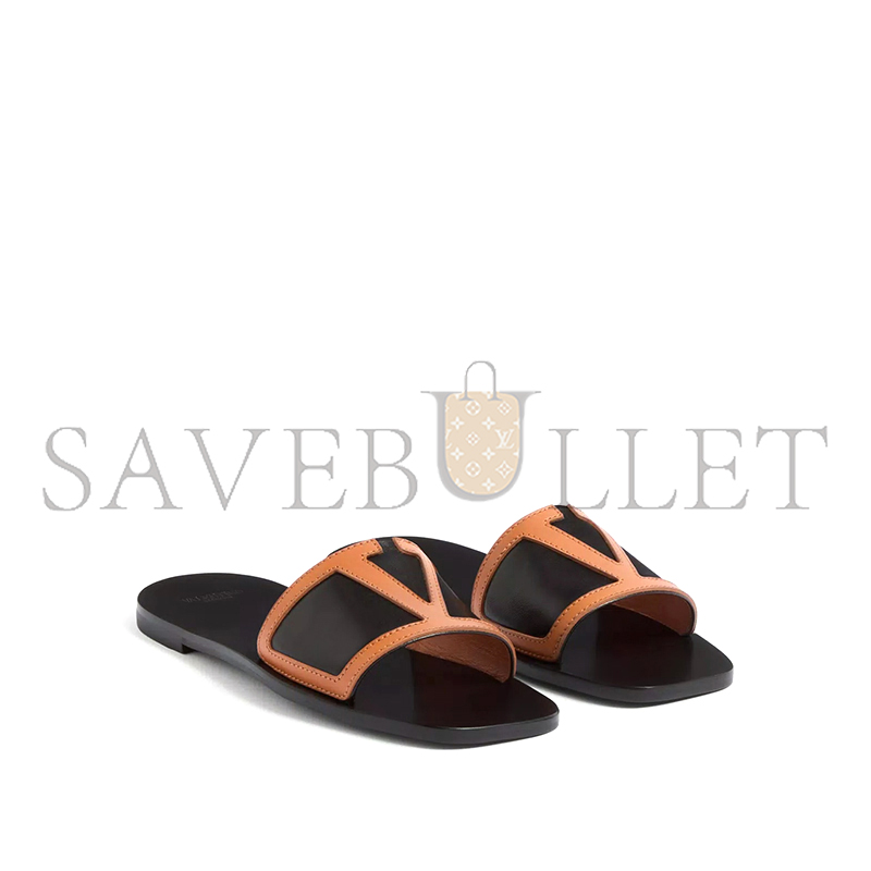 valentino viva S*perstar slide sandal in nappa leather 6w2s0lk2nlh_rb8