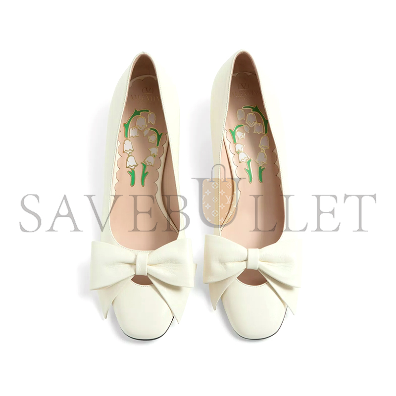 VALENTINO BOWOW PUMPS IN KIDSKIN 45MM 6W2S0LB5DDT_098