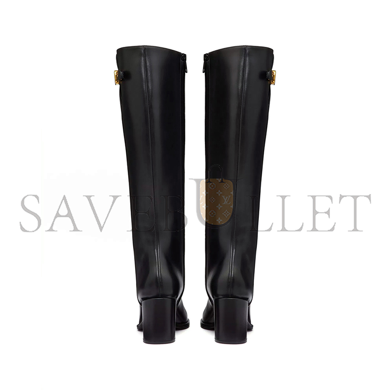 VALENTINO VLOGO SIGNATURE CALFSKIN BOOT 70MM 5W2S0HY0DSH_0NO