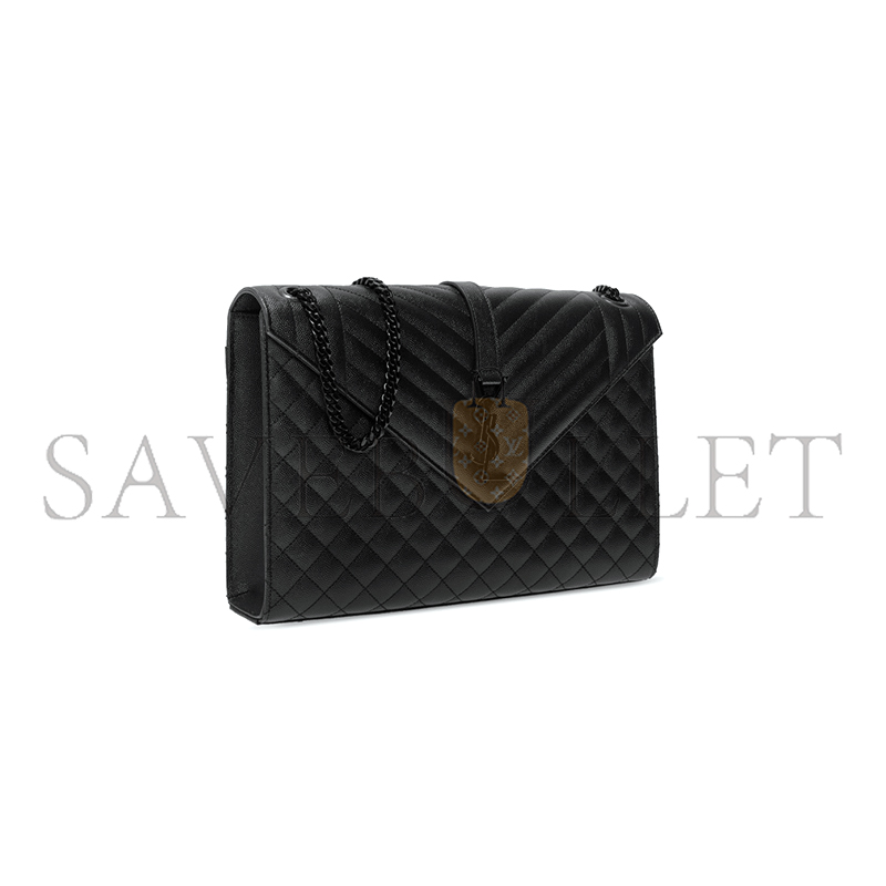 Y*L black envelope shoulder bag 600166bow981000 (31*22*7.5cm)