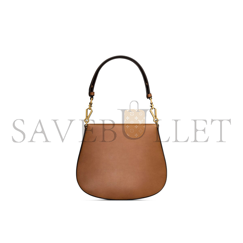 Y*L voltaire top handle in leather 800846bwr0w6309 (17.5*21*8cm)