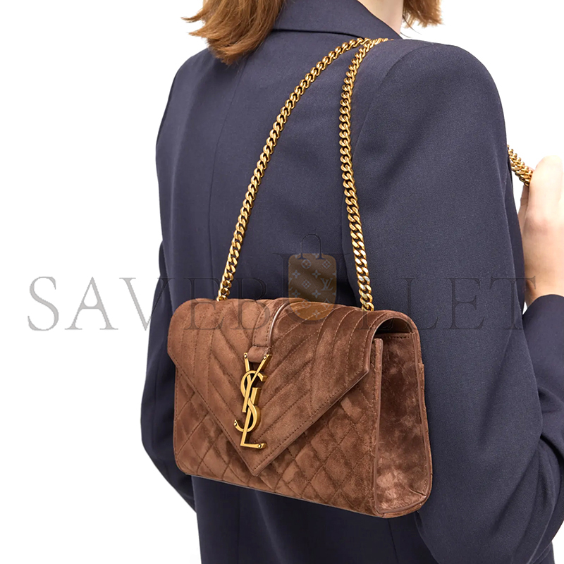 Y*L envelope small bag in sude shoulder bag 401231603266 (21*13*6cm)