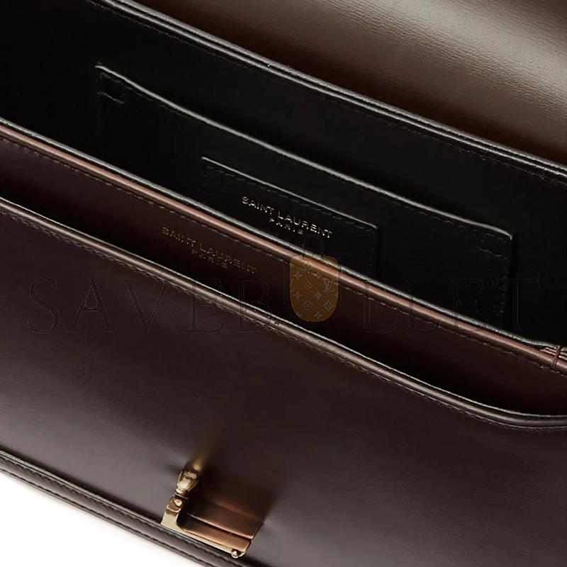 y*l solferino medium satchel in box Sa**t Lau*nt 7110390sx0w2877 (23*16*6cm)