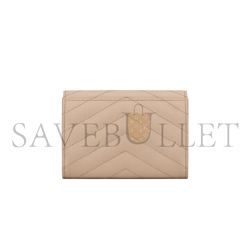 Y*L cassandre matelassÉ small envelope wallet in grain de poudre leather 414404bow012721 (13.5*9.5*3cm)