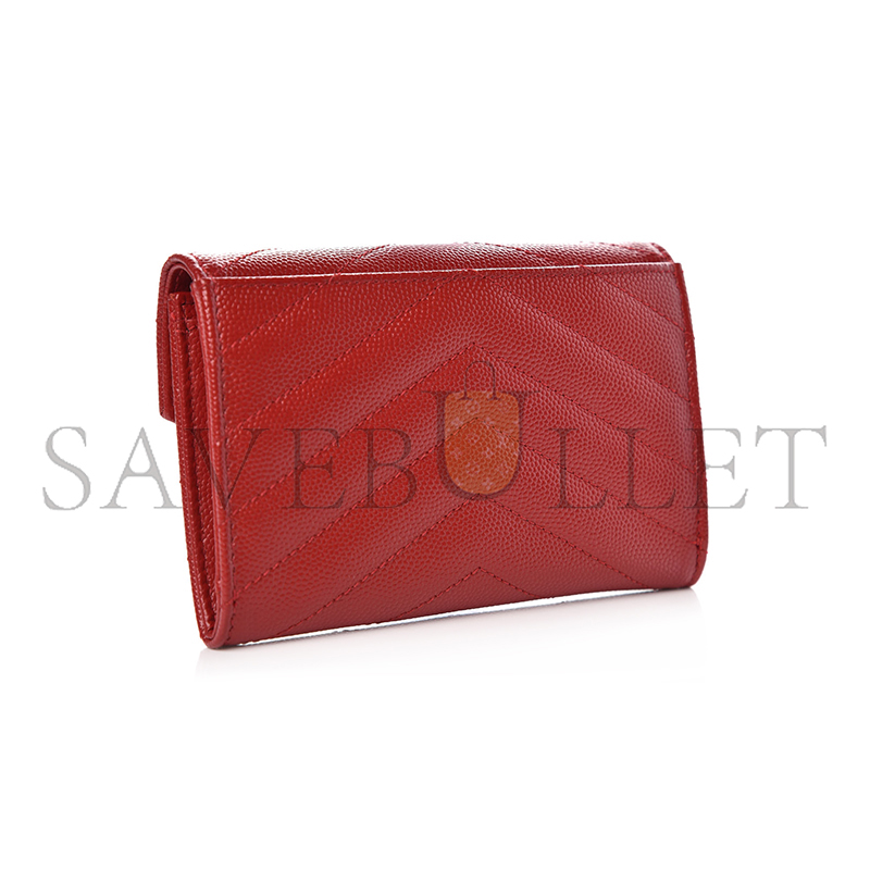 Y*L cassandre matelassÉ small envelope wallet in grain de poudre leather 414404358527 (13.5*9.5*3cm)