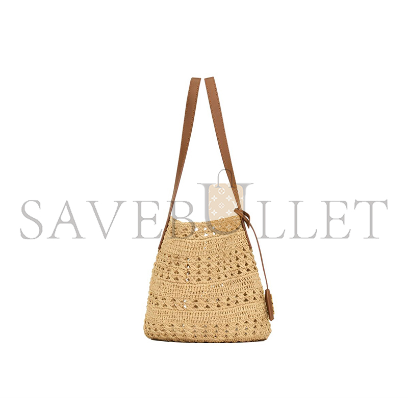 Y*L panier small bag in raffia 761461gaaac2080 (22/44x22x20cm)