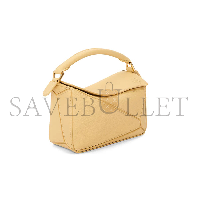 L0ew* mini puzzle bag in soft grained calfskin 061838-3 (18*12.5*8cm)