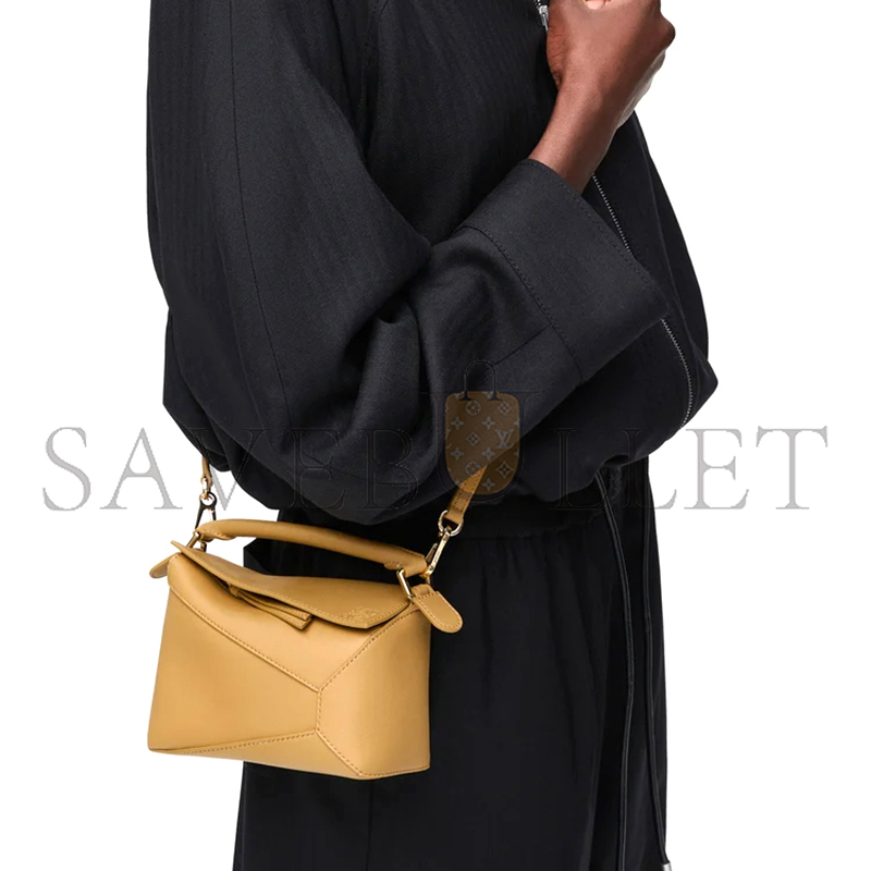L0ew* mini puzzle edge bag in classic calfskin a510p88x26-6715 (18*12.5*8cm)