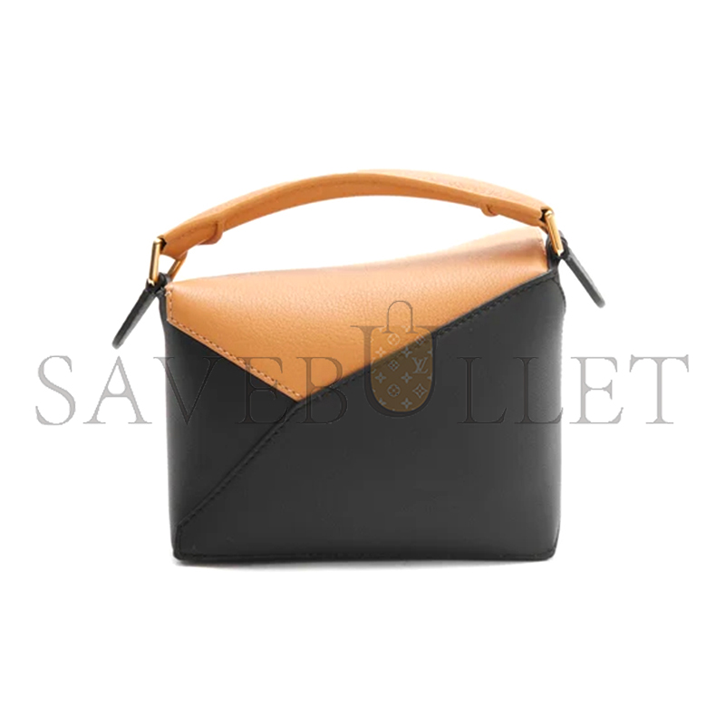 L0ew* mini puzzle edge bag in classic calfskin a510p88x30-621 (18*12.5*8cm)
