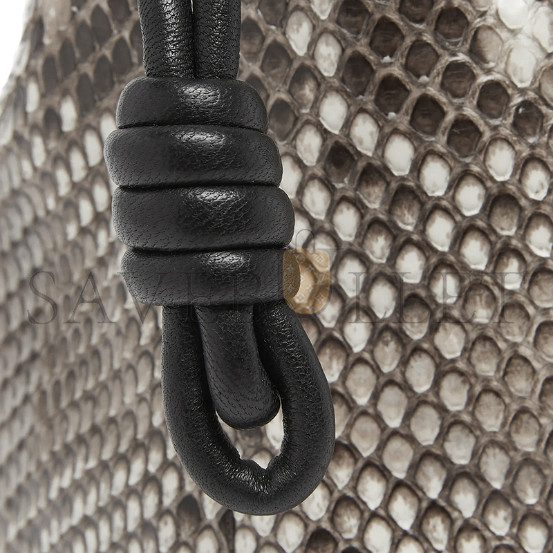 L0ew* medium flamenco purse in snakeskin 012403-630 (30*20*10.5cm)