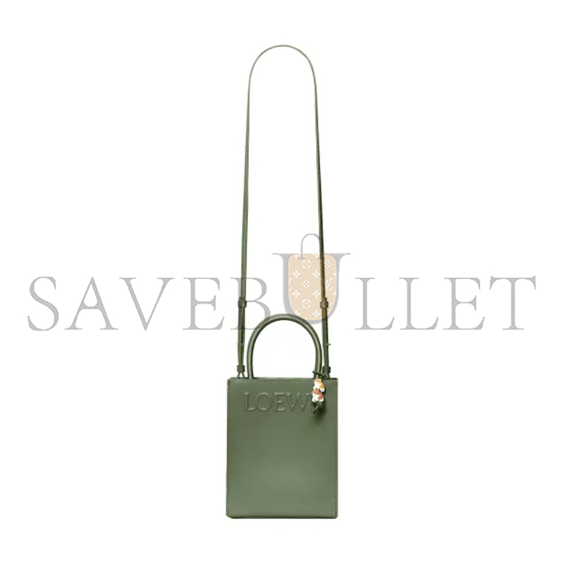 L0ew* standard a5 tote in shiny calfskin a563s30x08-1869 (21*17*6cm)